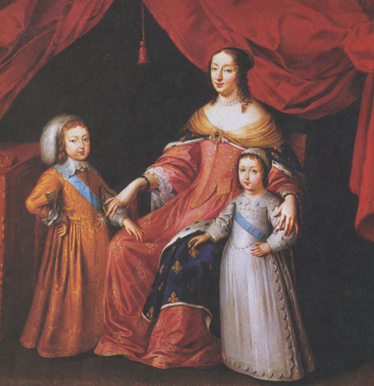 Anne d'Autriche et ses enfants