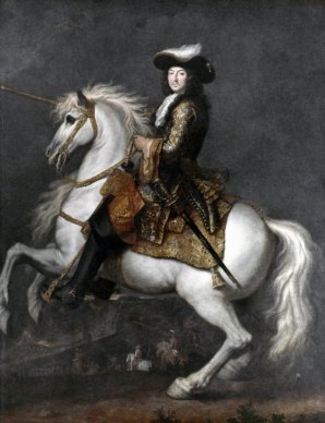 Louis-XIV_portrait équestre